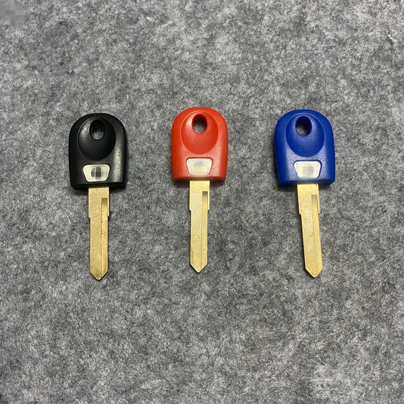 

Black Red Blue Motorcycle Blank Key Uncut Blade For DUCATI 748 749 848 999 1098 1198 Monsters 600 620 696 900 ST3 Superbikes