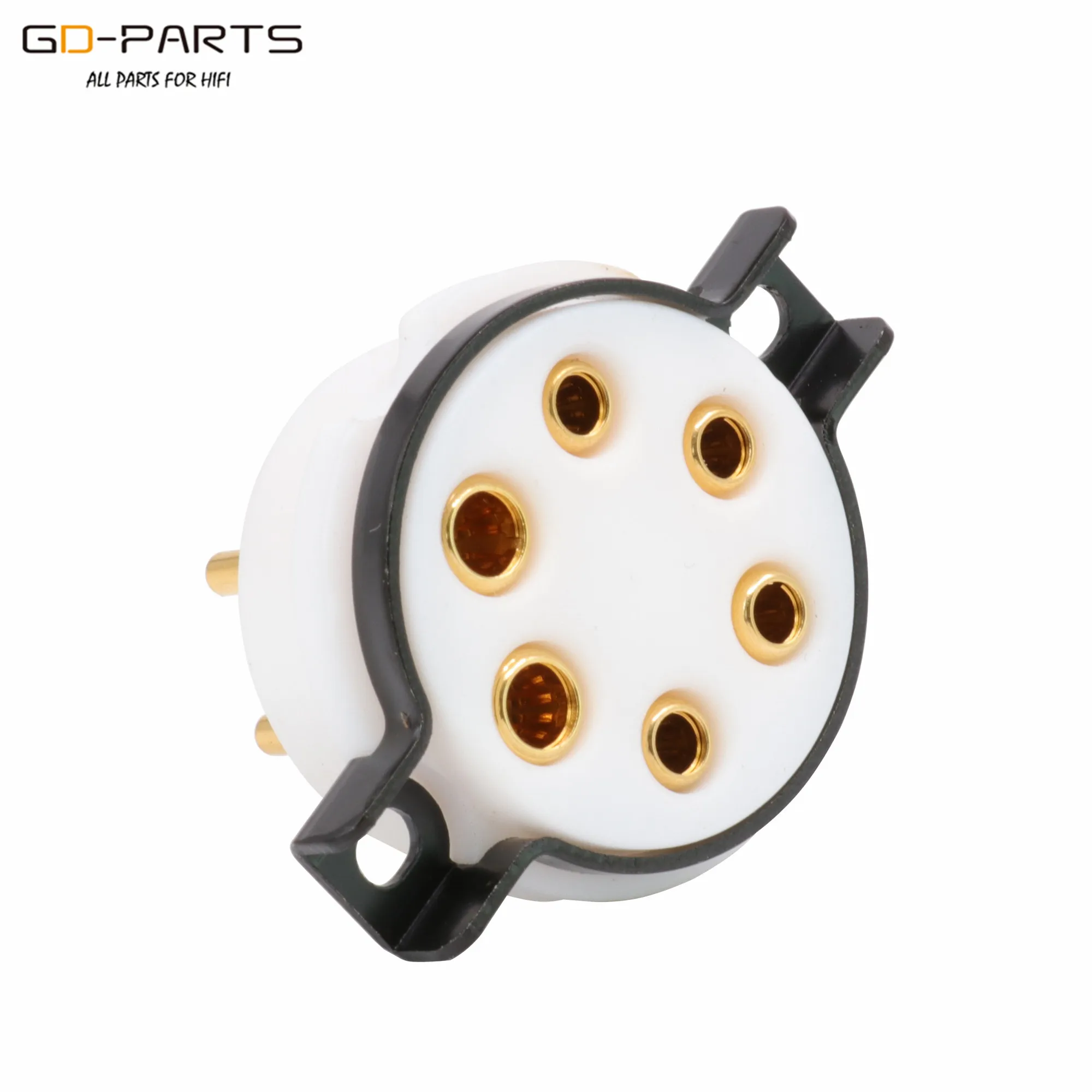 EIZZ High end 6pin PTFE вакуумная трубка розетка для WE310A 10J12S 41 6C6 позолоченные латунные