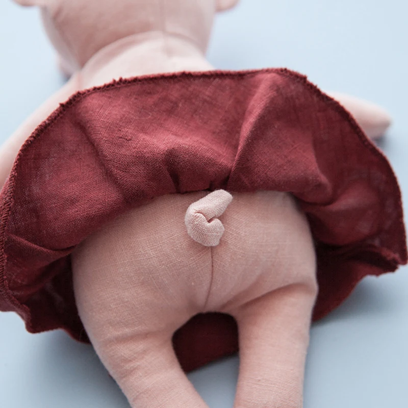 Плюшевая Маленькая свинья мультяшная мягкая кукла Зверюшка нурсей Сказочная