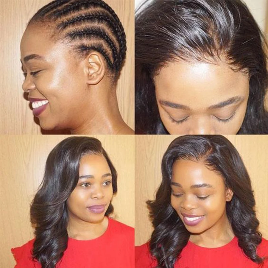 

Fake Scalp Wig Lace Front Human Hair Wigs For Women Body Wave Wig Pre Plucked With Baby Hair Mslynn Brazilian Wig Remy Hair
