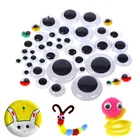 Глаза развивающие пластиковые для скрапбукинга, 6-35 мм, 50 шт.