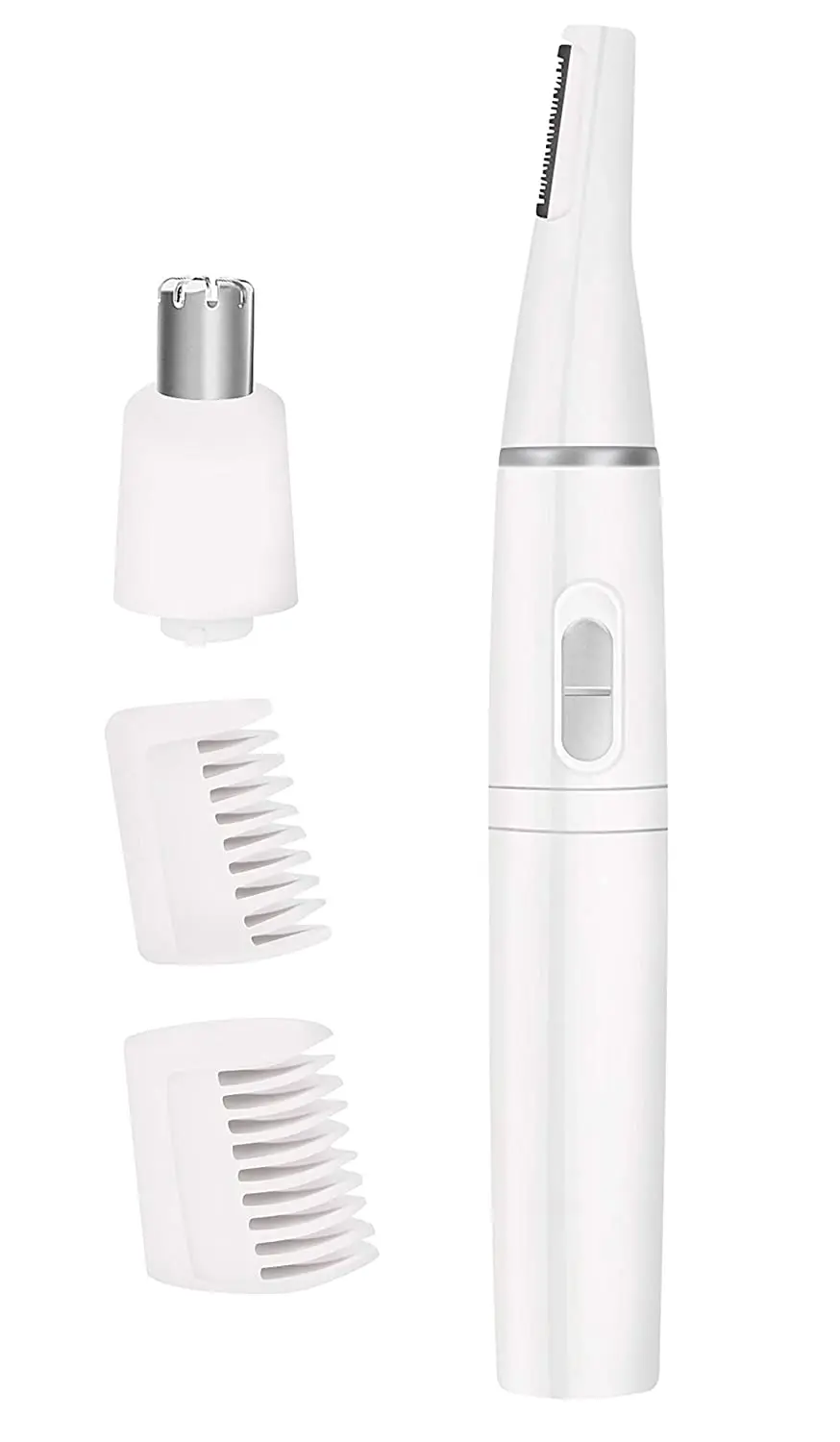 

2 in 1 Nose Hair Trimmer for Men Professional Painless Eyebrow Trimmer Electric Facial Hair Removal Razor for Women Makeup Tool