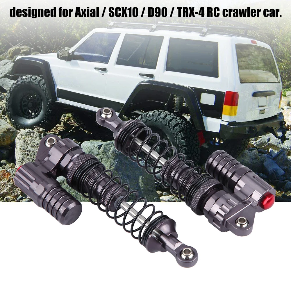2 Pcs Shock Absorber For Axial / SCX10 D90 TRX-4 RC Model Part &amp Acces Aluminium Alloy Rc Toys Accessories | Игрушки и хобби