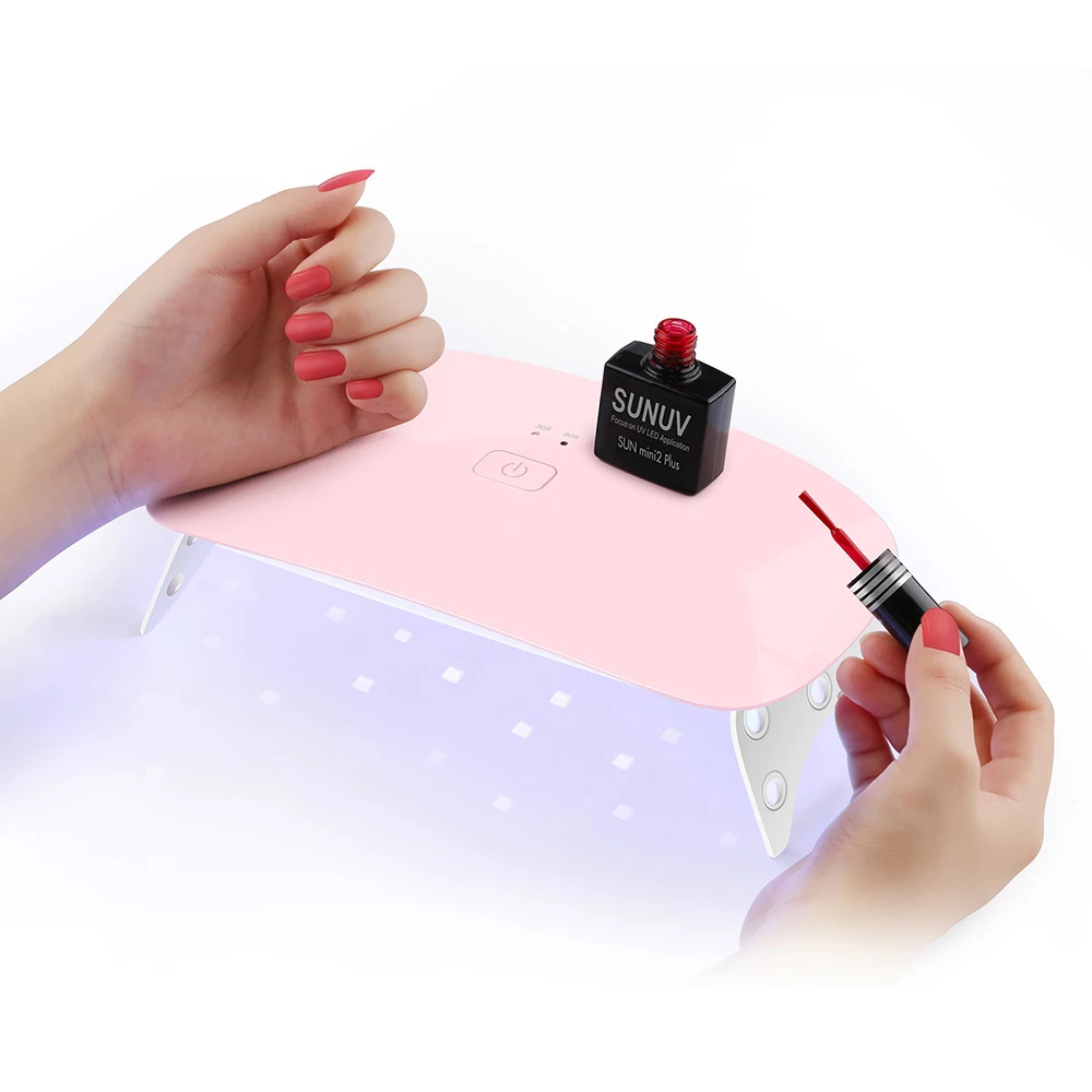 SUN mini2K 24 Вт УФ-лампа Мини УФ-Светодиодная лампа Сушилка для лака для ногтей