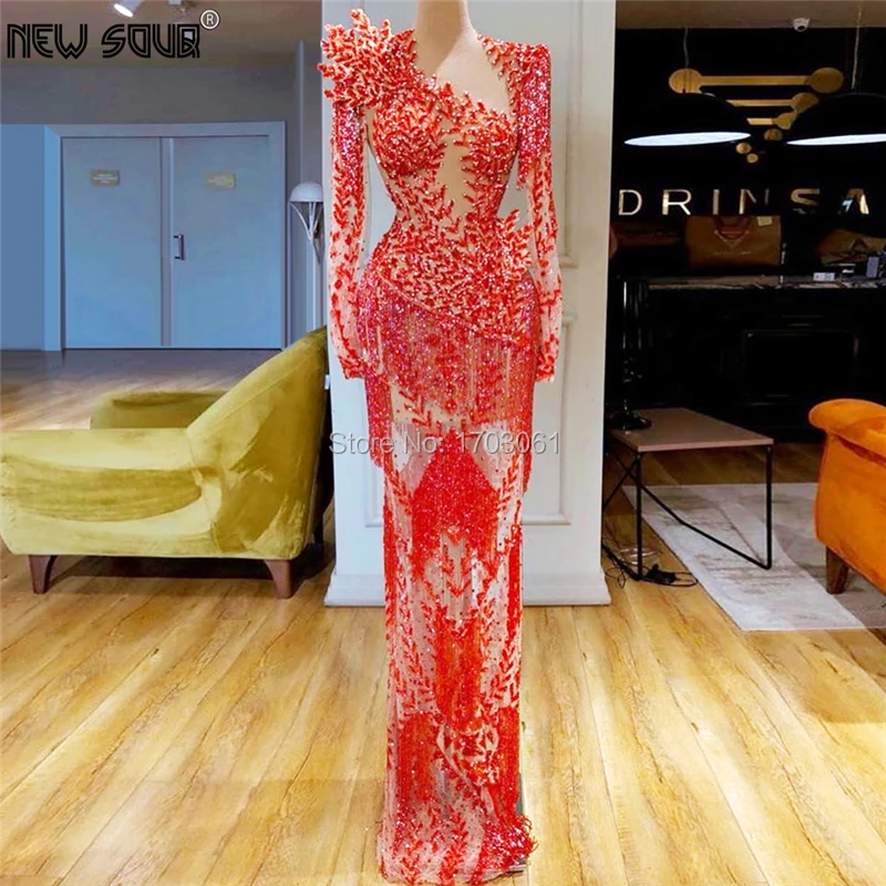 Соблазнительные турецкие исламские красные вечерние платья для Дубая арабское