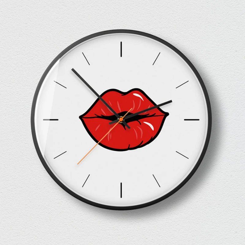 Часы настенные бесшумные в китайском стиле Простые индивидуальные современные