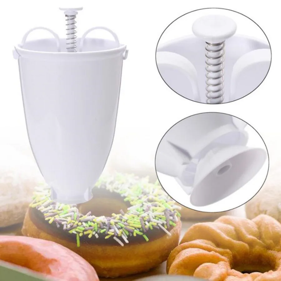 Пластиковый светильник дозатор для пончиков жареного пончика простая быстрая