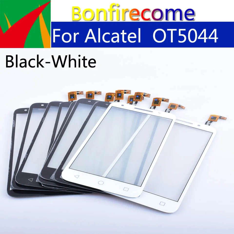 10 шт./партия сенсорный экран для Alcatel One U5 Touch OT5044 OT 5044D 5044Y 5044R сенсорная панель