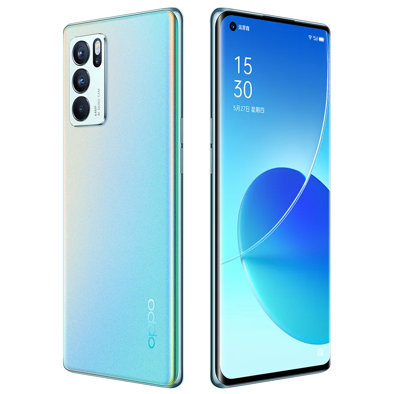 Смартфон Oppo Reno 6 Pro в наличии дюйма 90 Гц 65 Вт Мп 5G Android 11 сканер лица 55 | Мобильные
