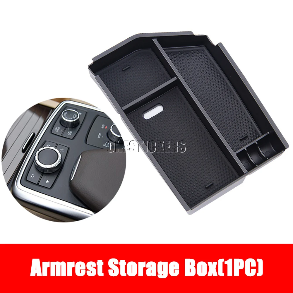 

Для Mercedes Benz GL GLS ML GLE Class W166 C292 X166 LHD автомобильные аксессуары дверной перчаточный ящик центральный подлокотник ящик для хранения органайзер