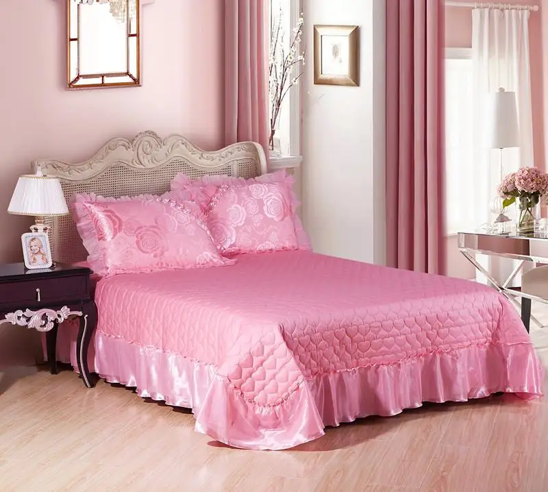 42 красный розовый жаккардовые свадебные комплекты постельного белья 4/6/9 шт.