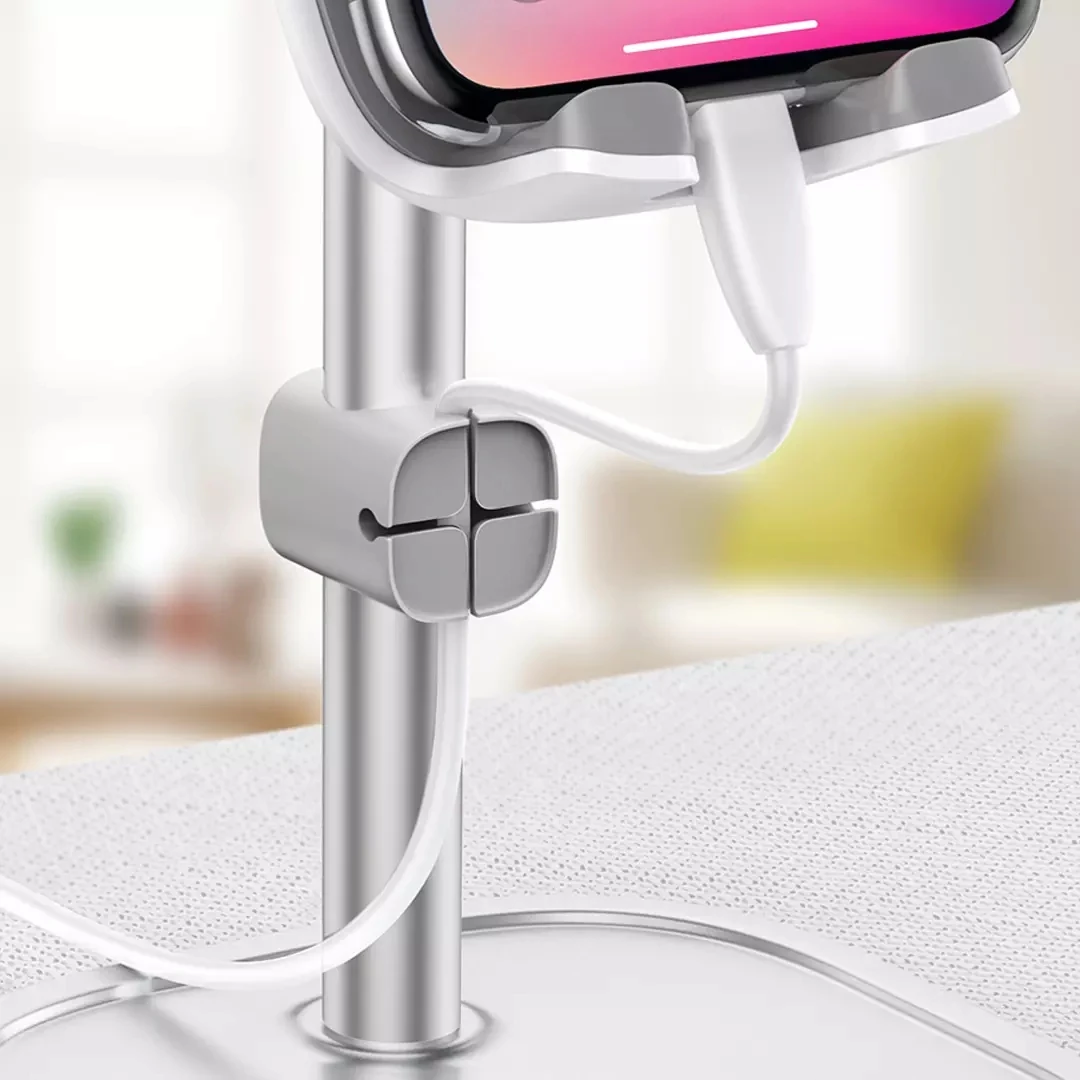 Оригинальная настольная стойка Xiaomi Youpin для молодежи, бесплатное расширение, двойная катушка для мобильных телефонов и планшетов.