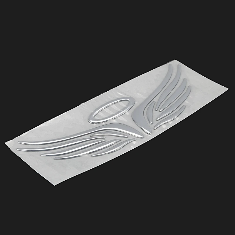 1 Pcs 3D Angel Fairy Wings Car Truck Logo Sticker 3 Colors & Motorcycle Rear Passenger Backrest Cushion Pad | Автомобили и