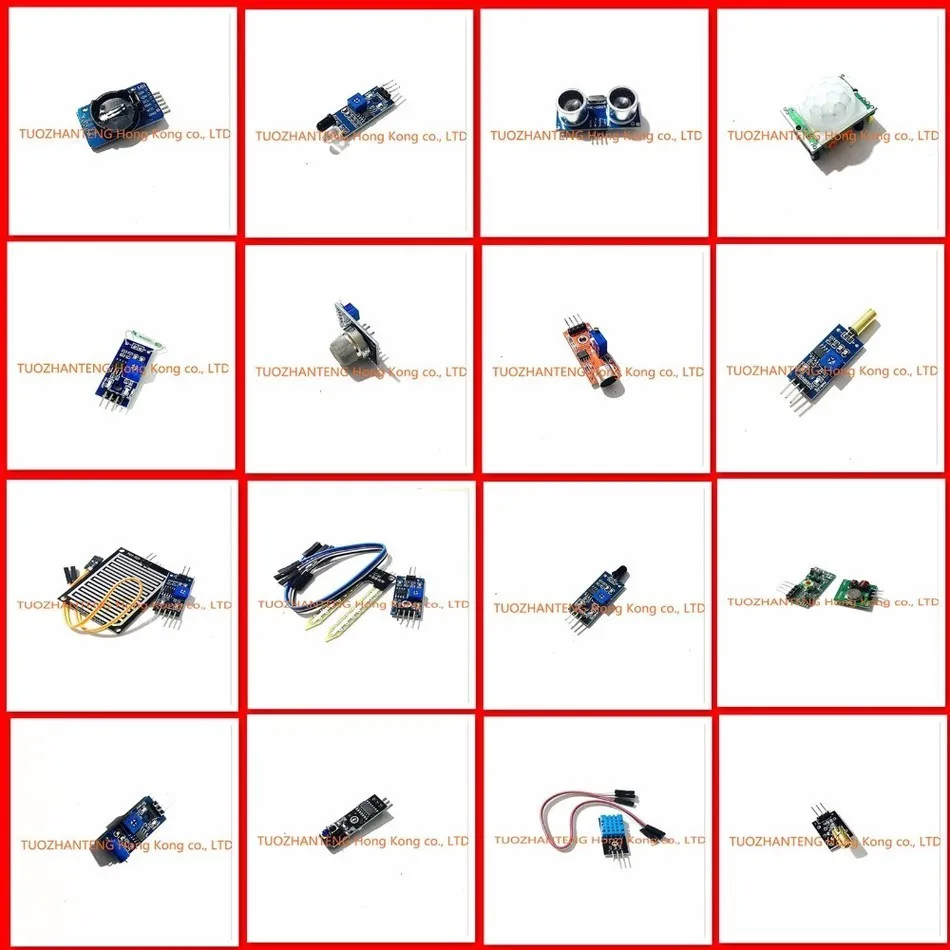 Умная Электронная Raspberry Pi 3 и Raspberry Pi 2 Модель B модуль датчика посылка 16 видов датчика AVR PIC DIY