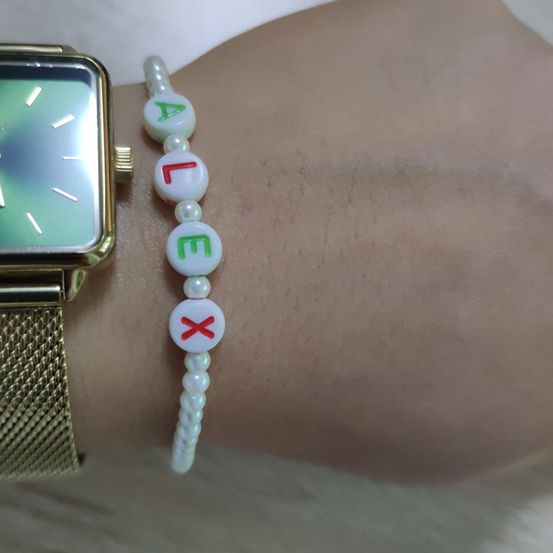 Бусины с буквами алфавита разных цветов 26 букв имя правописание шарм жемчужные