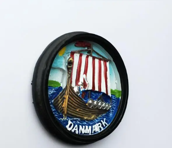 Новое поступление 3D магнит на холодильник Дания туристические сувениры
