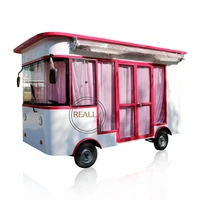 street mobile food kiosk coffee machine cart with kitchen equipment fast china vending trucks