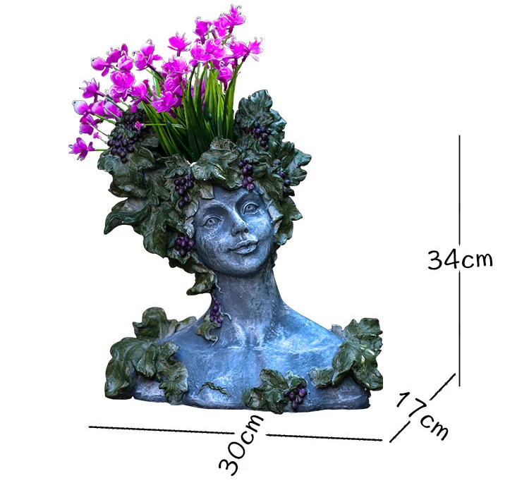 Большая Садовая Статуэтка с изображением персонажа двора статуэтки Декор для