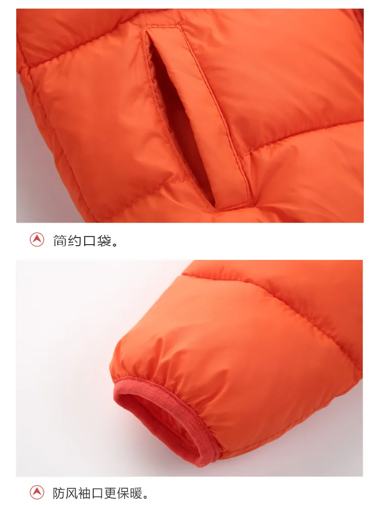 

Winter Kids Jacket Boys Girls Down Jacket New Year's Costumes For Boys Warm Baby Clothes Child Cotton Hooded Coat Clothing