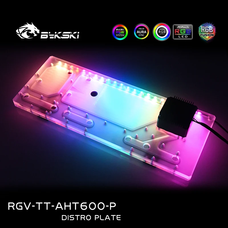 Акриловый бак BYKSKI для Thermaltake Premium AH T600 чехол компьютера/3PIN 5 В