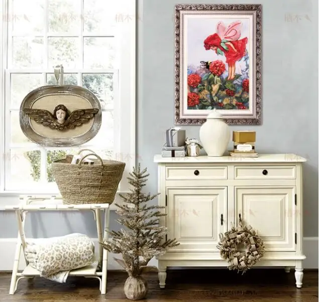 Набор для рукоделия из ленты 40x30 см|Вышивка| |