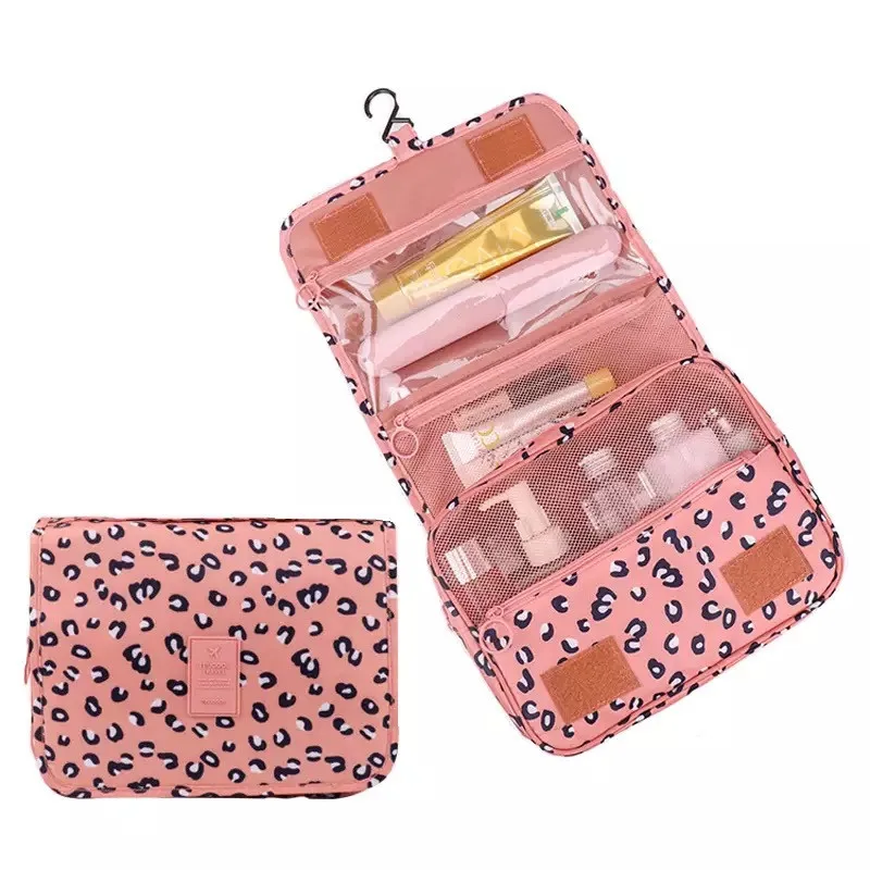 

Cosmetic Bags For Women High Quality Travel Makeup Bag Toiletries Organizer Waterproof Storage Neceser Hanging Bathroom Wash Bag