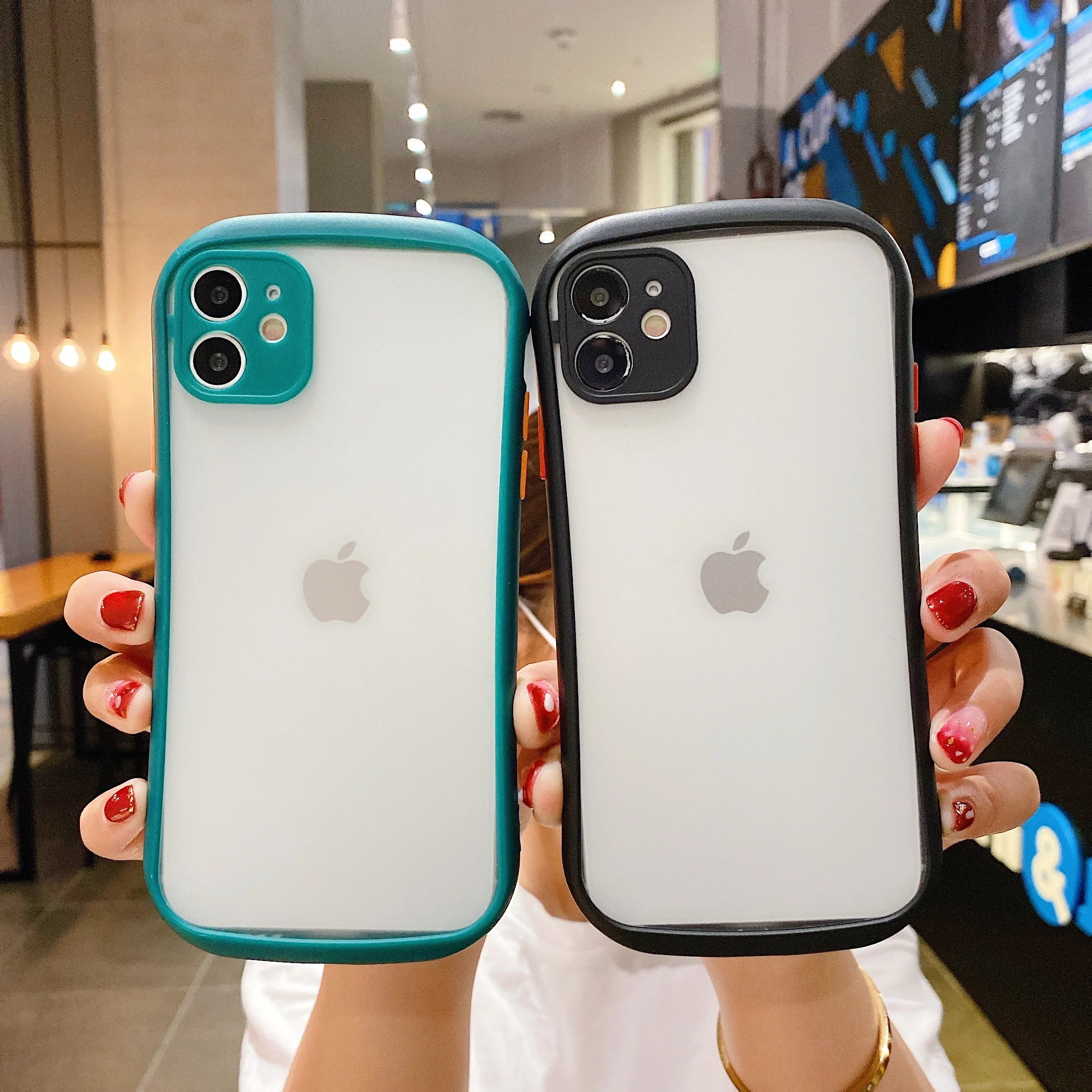 Чехол для Apple iPhone 11 Pro Max чехол i 6 6S 7 8 Plus XR XS матовые Роскошные прозрачные чехлы