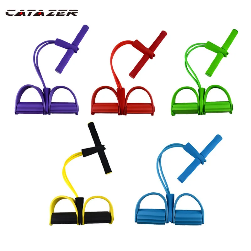 

Fitness Resistance Bands Elastic Pull Ropes Exerciser Rower Belly Home Gym Sport Elastic Bands For Workout Fitness Equipment