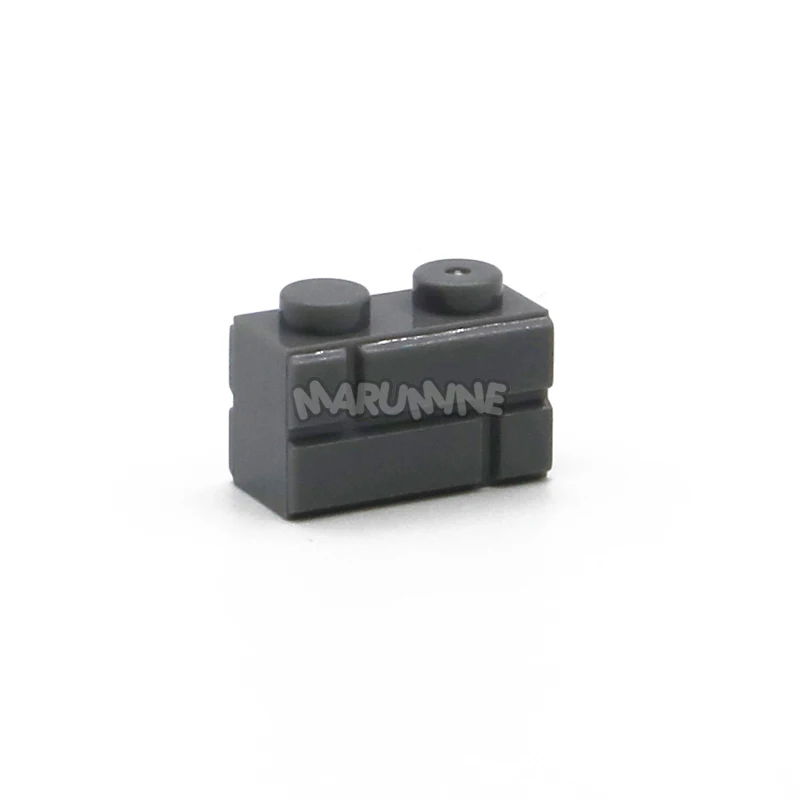 200pcs MARUMINE 1x2 точки куб кирпичи 98283 дома настенные строительные блоки классический "сделай сам", Мпц My City набор обучающая развивающая игрушка для детей - Цвет: 200pcs