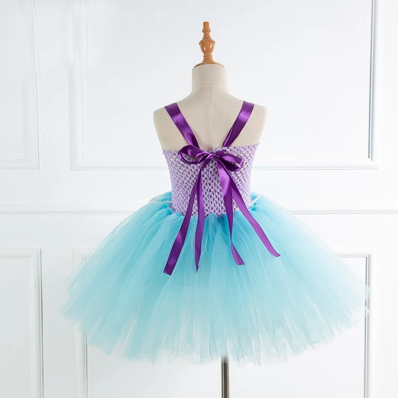 Платье-пачка для девочек принцесса тюль вечерние Детская оболочка