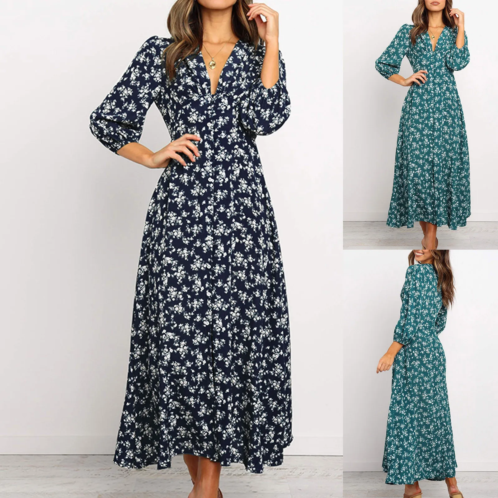 

Women's DressPocketHome Knee Length Dress