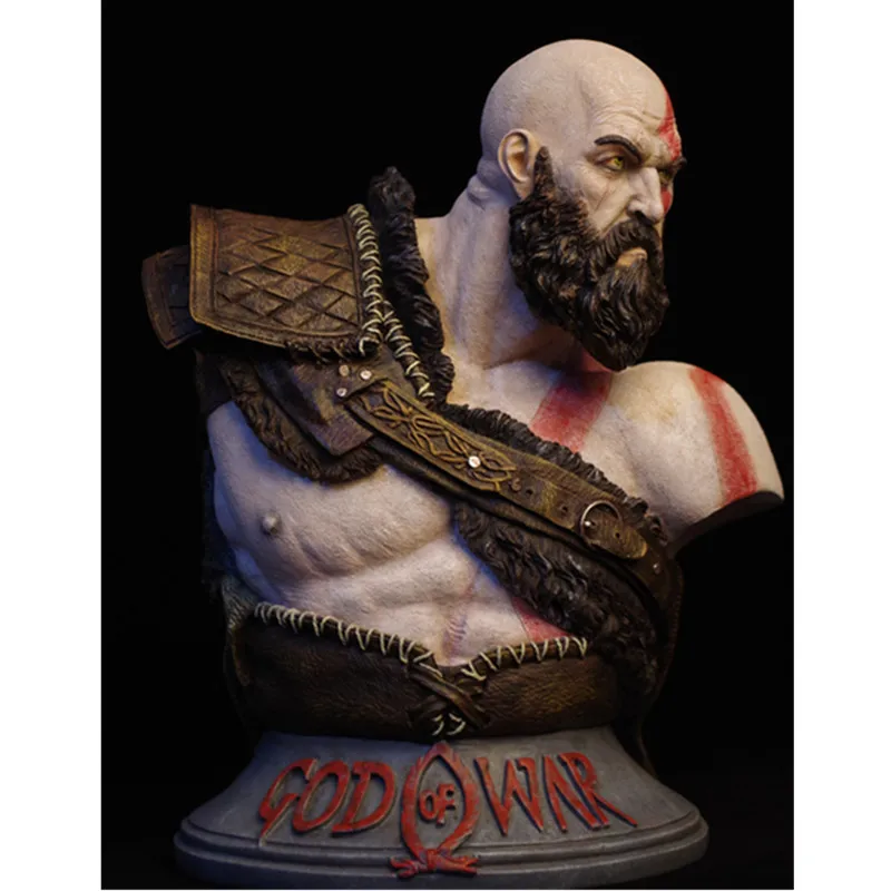 1/3 Аниме игра бюст Краски покрытие God of War кукла GK статуя Будды из ПВХ, движущаяся фигурка, собирать модель игрушка M3009