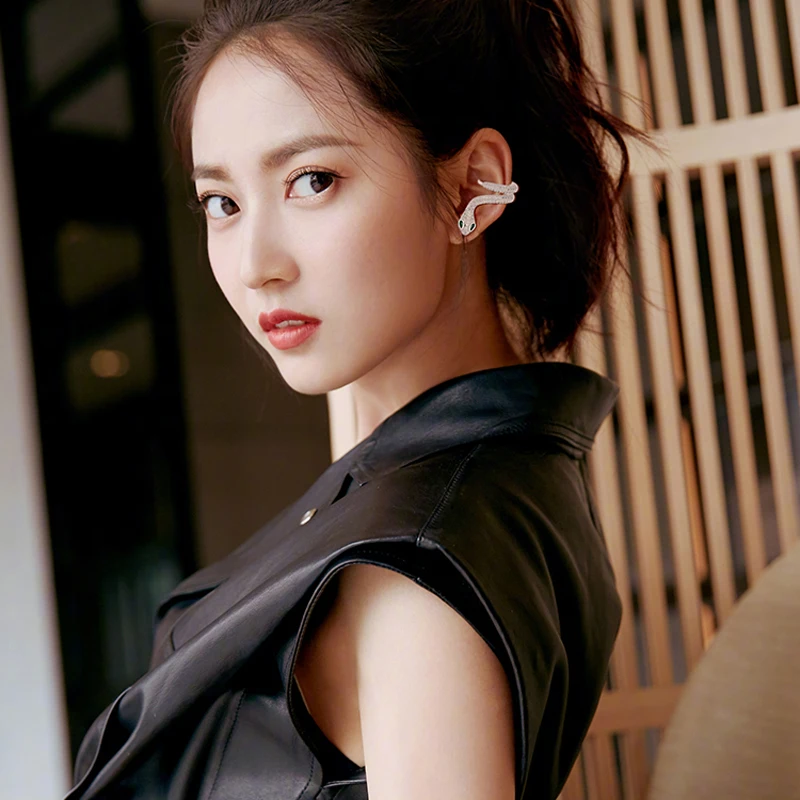 Одиночная распродажа серьги гвоздики двойного назначения с золотым и серебряным