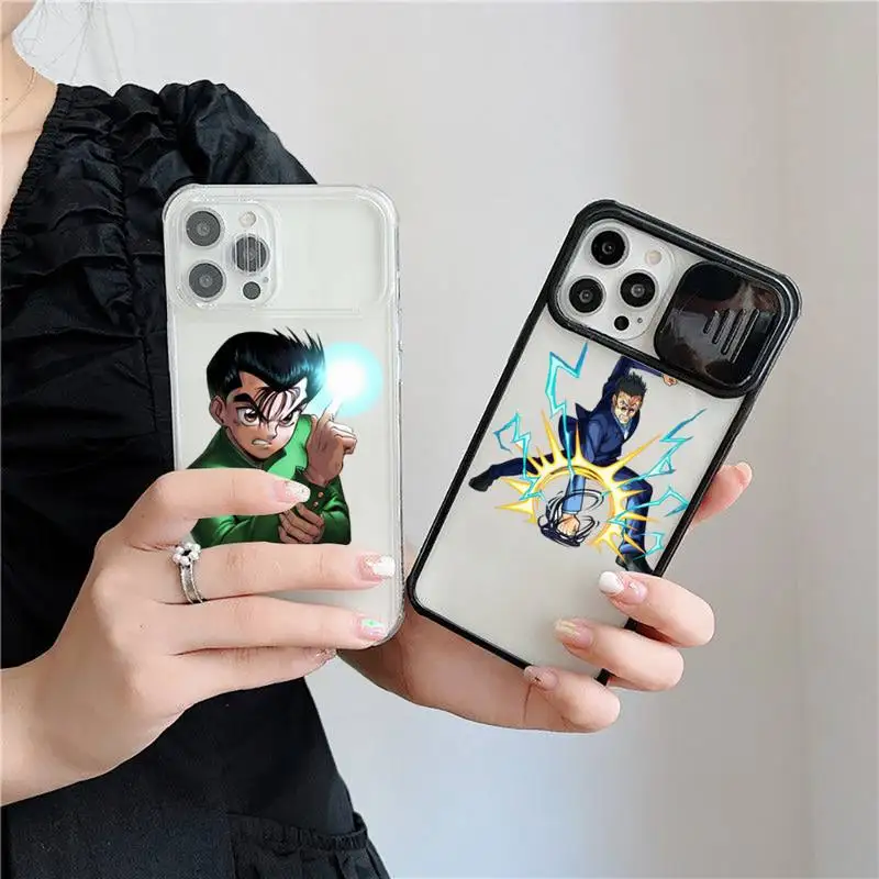

Youyou white book Phone Case For iPhone 7 8 11 12 X XS XR MINI Pro Max Plus Slide Camera Lens Protection