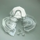 30 шт.лот, одноразовая пластиковая база для зубных протезов