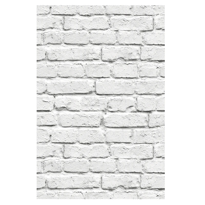 Обои для стен с рисунком белого кирпича рулон 3D античной кирпичной стены