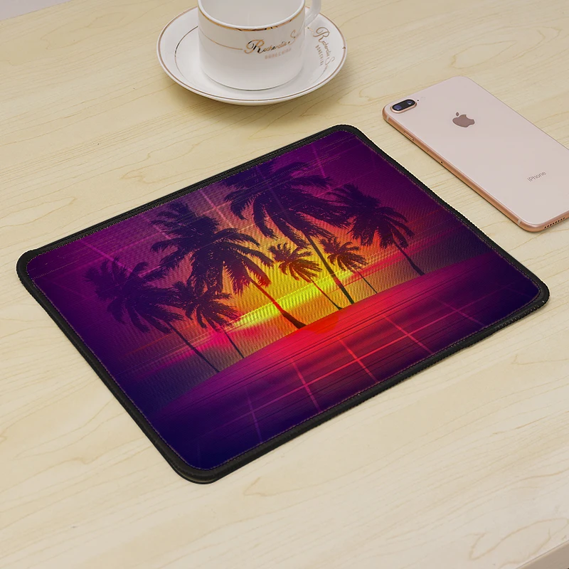 

MRGLZY Landscape Small Mouse Pad Computer Game Player Player Mouse Padrgb Game Accessories Notebook Table Mat Student Table Mat