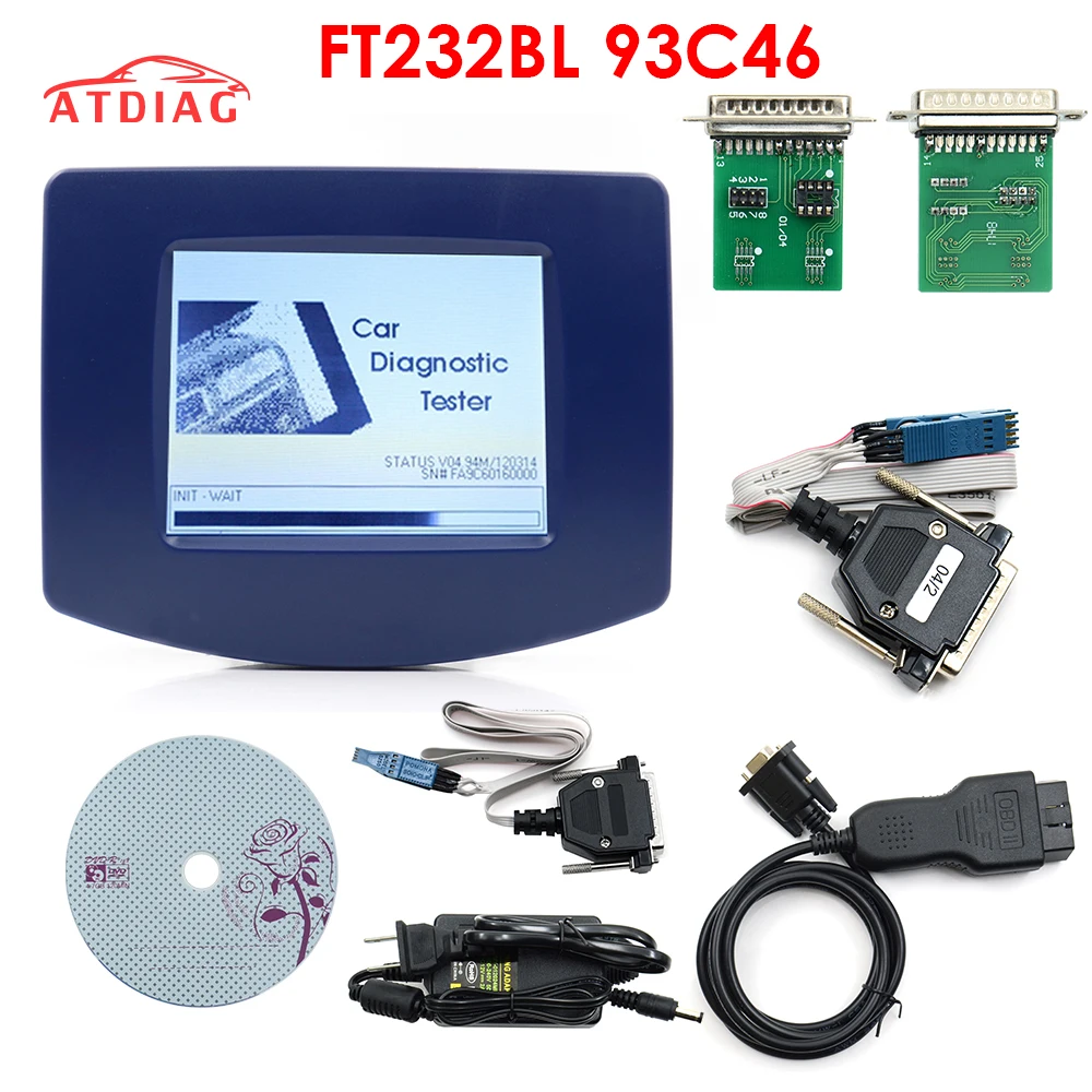 Кабель Digiprog 3 OBD V4.94 III OBD2 ST01 ST04 коррекция одометра Digiprog3 полный комплект OBDII