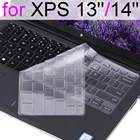Чехол для клавиатуры Dell XPS 14 13 9300 9305 9310 5000 7000 9000 серии 2 в 1, защитная пленка, чехол для ноутбука, силиконовый аксессуар