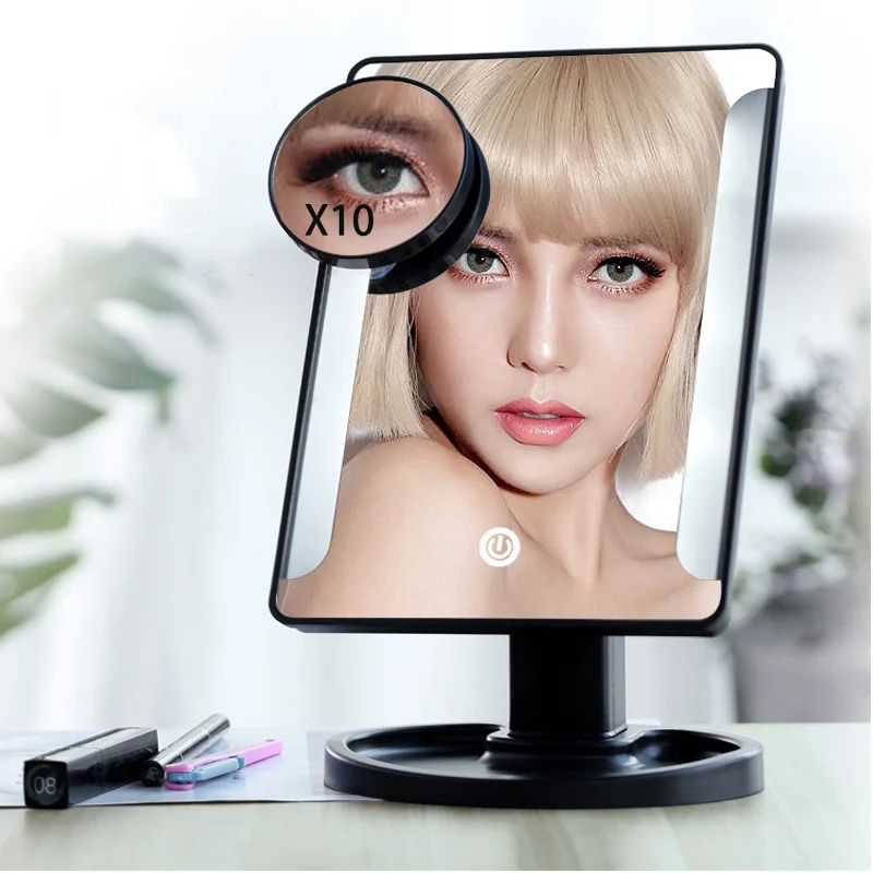 Светильник полоски на обе стороны 22 светодиодный светильник s Touch Экран макияж