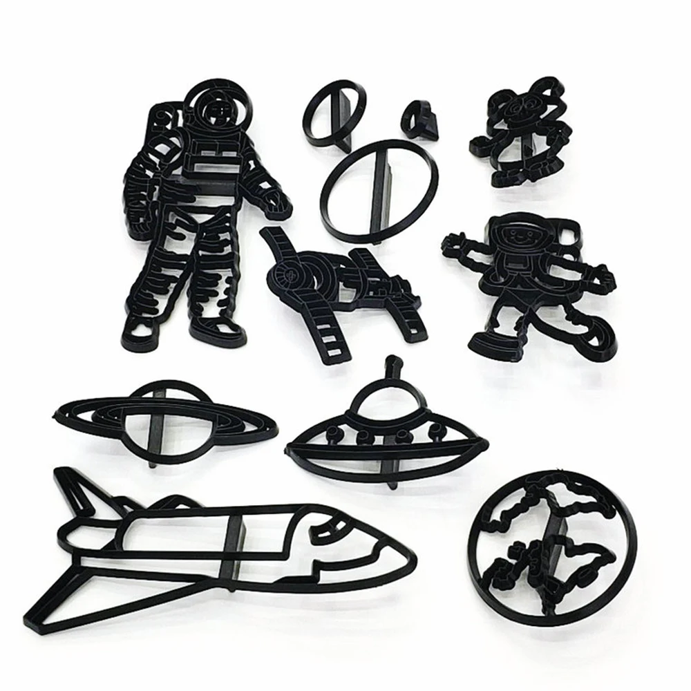 11 шт. астронавт тема для нарезки печенья в виде силиконовая форма торта из сахара