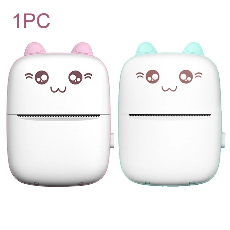 

Mini Portable For Mobile Phone Wireless Bluetooth Thermal Printer Photo Label Printer Paper Printed Sheet