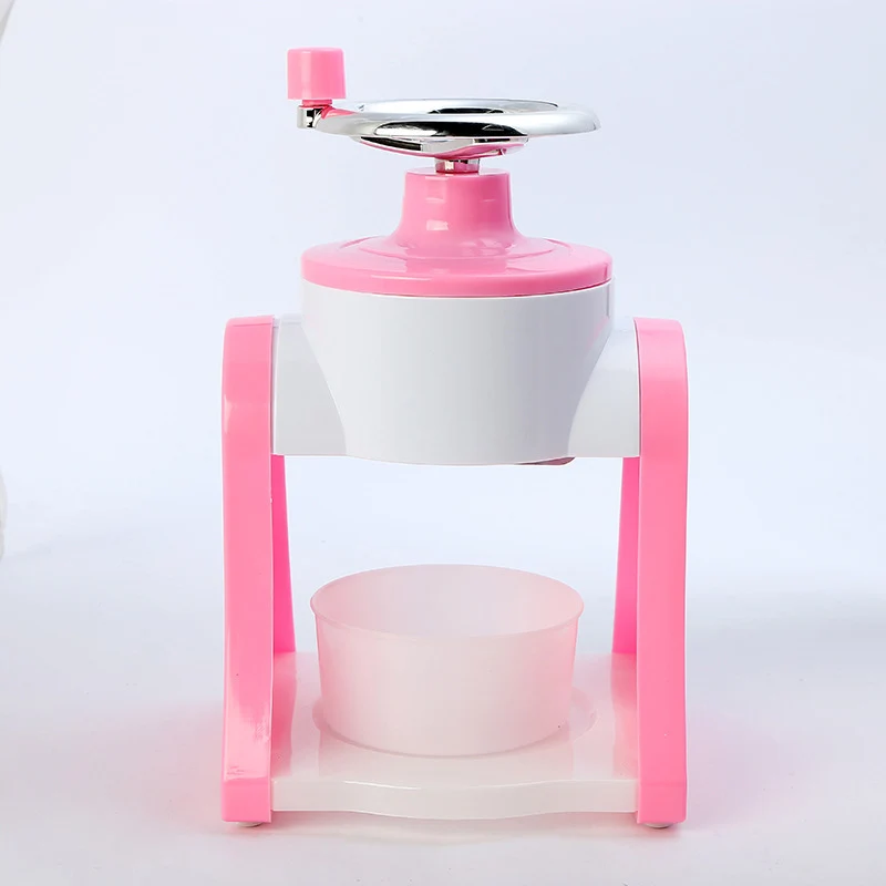 Бытовая ручная дробилка для льда ручной Кривошип мини машина бритья Снег Конус