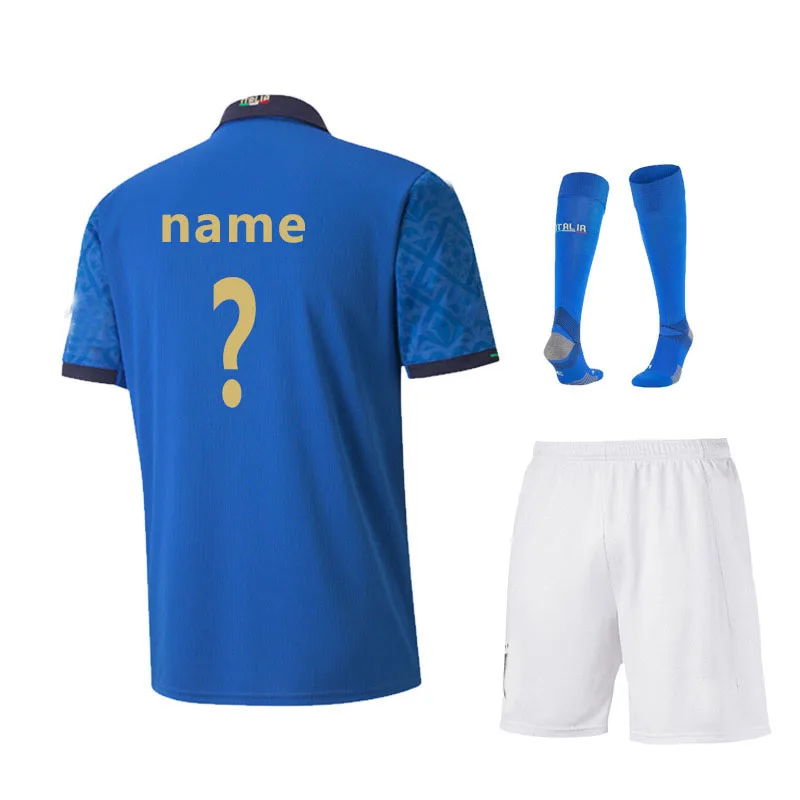 

Italy jersey 2020-2021 kids soccer jersey set Customize Football kit kids Jersey Soccer Jerseys Sleeve Men Adult Jerseys INSIGNE