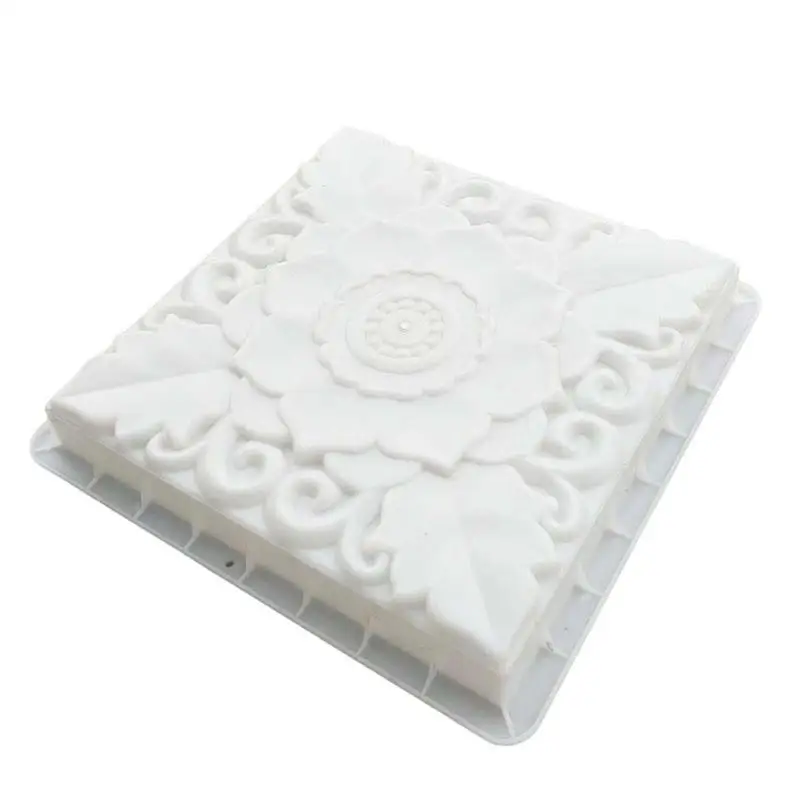 

Форма для цементного дорожного покрытия, форма для шагового камня, многоразовая форма для бетона для патио, сада, лужайки, дорожного покрыти...