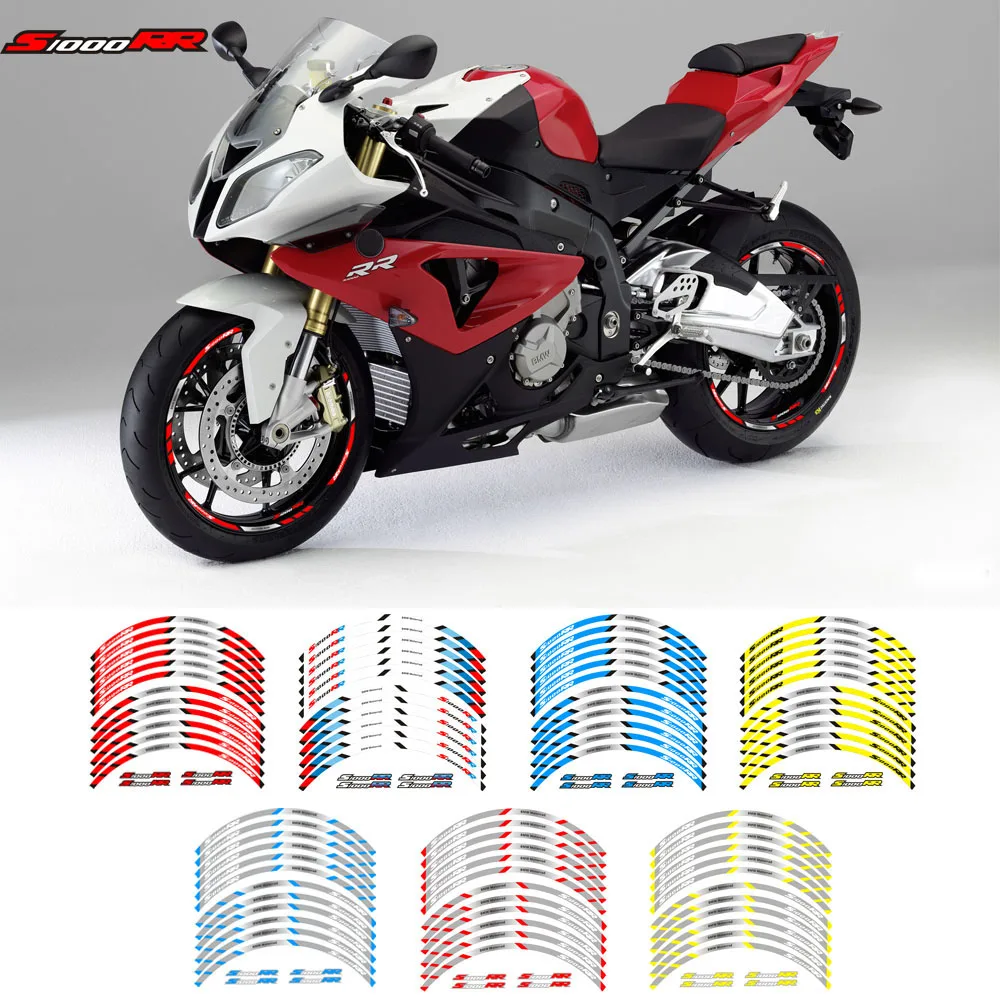 Новинка высокое качество 12 шт. наклейка на колеса мотоцикла светоотражающий обод