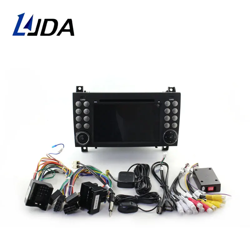 LJDA 2 Din Android 10,0 dvd-плеер автомобиля для Mercedes Benz W171 2008-2011 SLK КЛАСС R171 SLK200 SLK230 SLK280 Мультимедиа gps радио