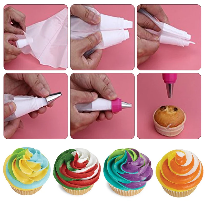 Пластиковый кондитерский мешок для глазировки конвертер сопла искусственная