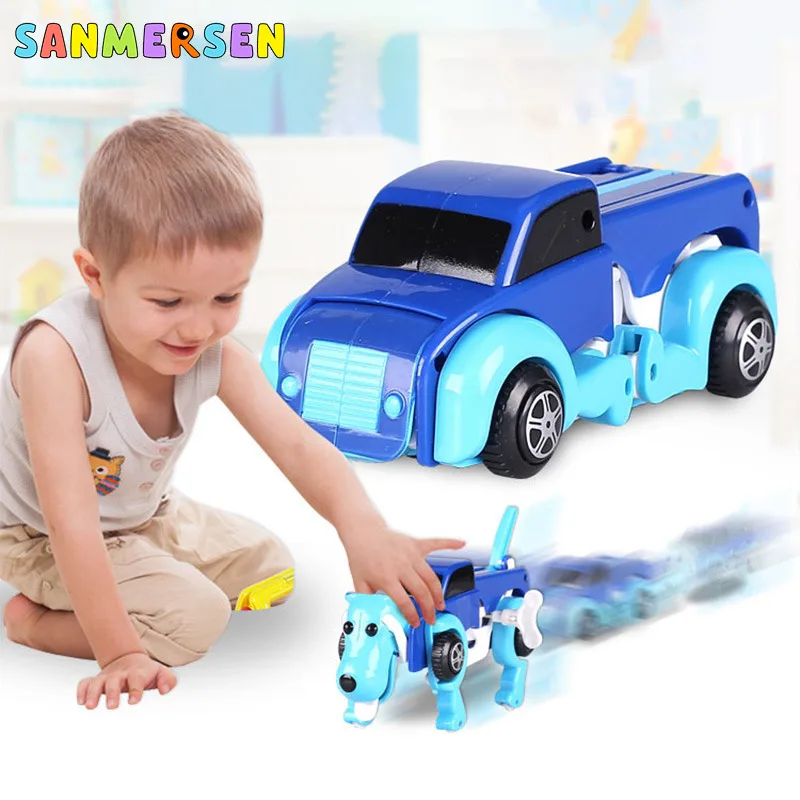 Игрушечная машинка с автоматическим преобразованием развивающая и навыки