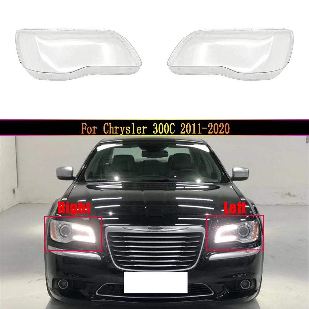 

Car Headlight Lens For Chrysler 300C 2011 2012 2013 2014 2015 2016 2017 2018~2020 Headlamp Cover Replacement Auto Shell Cover